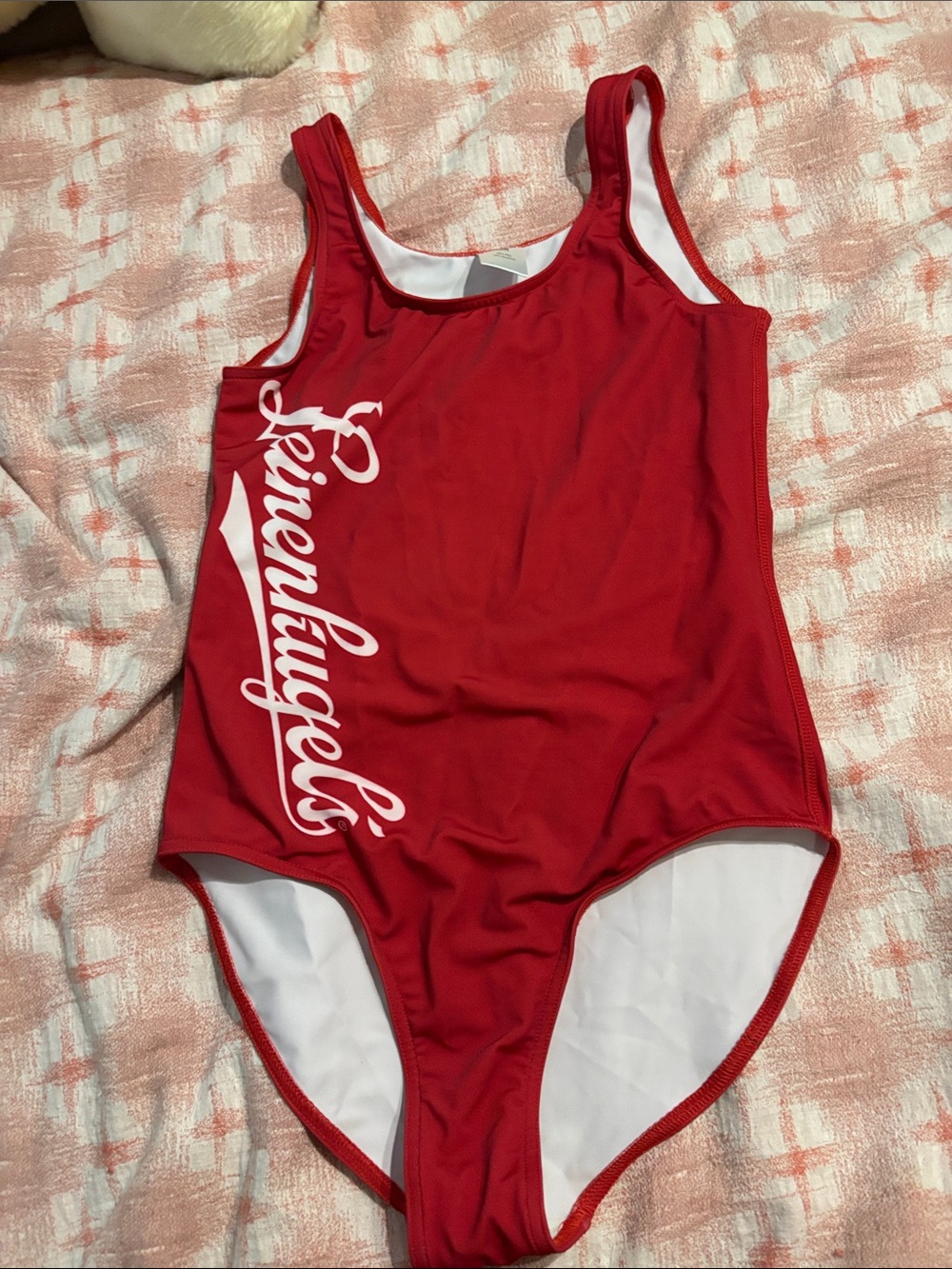Leinenkugel’s  one piece bathing suit